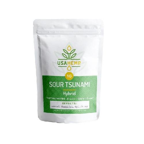 SOUR TSUNAMI CBD FLOWER - 1oz